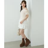 裾レースオフショルトップス | MAJESTIC LEGON  | 詳細画像11 