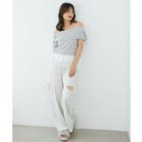 裾レースオフショルトップス | MAJESTIC LEGON  | 詳細画像17 