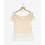 裾レースオフショルトップス | MAJESTIC LEGON  | 詳細画像26 