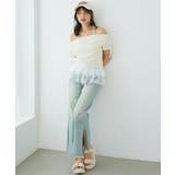 裾レースオフショルトップス | MAJESTIC LEGON  | 詳細画像3 