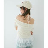 裾レースオフショルトップス | MAJESTIC LEGON  | 詳細画像8 