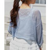 キラキラメッシュニット | MAJESTIC LEGON  | 詳細画像22 