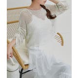 キラキラメッシュニット | MAJESTIC LEGON  | 詳細画像6 