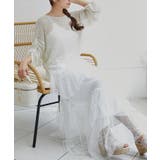 アイボリー | キラキラメッシュニット | MAJESTIC LEGON 