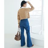 取り外し襟付きニットカーデ | MAJESTIC LEGON  | 詳細画像11 