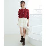 取り外し襟付きニットカーデ | MAJESTIC LEGON  | 詳細画像2 