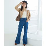 取り外し襟付きニットカーデ | MAJESTIC LEGON  | 詳細画像9 