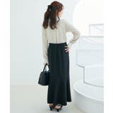 デコルテオープンバイカラー襟ニット | MAJESTIC LEGON  | 詳細画像11 