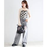 バイカラーキャミ＆ショートボレロセット | MAJESTIC LEGON  | 詳細画像1 