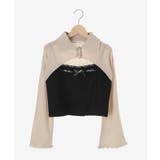 バイカラーキャミ＆ショートボレロセット | MAJESTIC LEGON  | 詳細画像34 