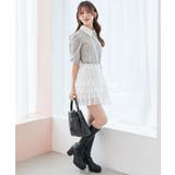 2way襟付きビジューニット | MAJESTIC LEGON  | 詳細画像10 