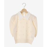 2way襟付きビジューニット | MAJESTIC LEGON  | 詳細画像32 