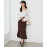 ダイヤ柄ビジューキャミセットカーデ | MAJESTIC LEGON  | 詳細画像2 