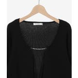 ダイヤ柄ビジューキャミセットカーデ | MAJESTIC LEGON  | 詳細画像36 