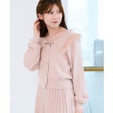 フェイクファー付きキラキラ襟ニット | MAJESTIC LEGON  | 詳細画像13 