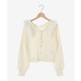 フェイクファー付きキラキラ襟ニット | MAJESTIC LEGON  | 詳細画像23 