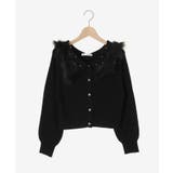 フェイクファー付きキラキラ襟ニット | MAJESTIC LEGON  | 詳細画像25 