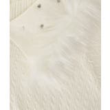 フェイクファー付きキラキラ襟ニット | MAJESTIC LEGON  | 詳細画像31 