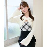 リボンボレロドッキングニット | MAJESTIC LEGON | 詳細画像14