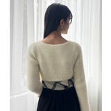 リボンボレロドッキングニット | MAJESTIC LEGON | 詳細画像31