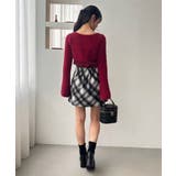 リボンボレロドッキングニット | MAJESTIC LEGON | 詳細画像40