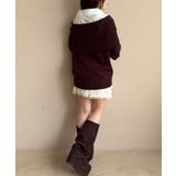 シャツドッキングミディ丈ニット | MAJESTIC LEGON  | 詳細画像21 