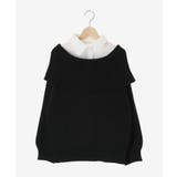 シャツドッキングミディ丈ニット | MAJESTIC LEGON  | 詳細画像43 