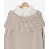 シャツドッキングミディ丈ニット | MAJESTIC LEGON  | 詳細画像45 