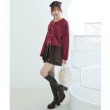 ∞ポケット付きフェザークルーカーデ | MAJESTIC LEGON  | 詳細画像12 