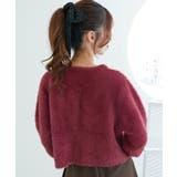 ∞ポケット付きフェザークルーカーデ | MAJESTIC LEGON  | 詳細画像16 