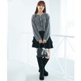 ∞ポケット付きフェザークルーカーデ | MAJESTIC LEGON  | 詳細画像20 