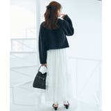 ∞ポケット付きフェザークルーカーデ | MAJESTIC LEGON  | 詳細画像29 