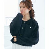 ∞ポケット付きフェザークルーカーデ | MAJESTIC LEGON  | 詳細画像30 