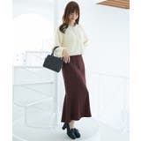 ∞ポケット付きフェザークルーカーデ | MAJESTIC LEGON  | 詳細画像5 