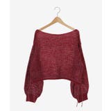 キラキラドロストメッシュニット | MAJESTIC LEGON  | 詳細画像30 