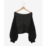 キラキラドロストメッシュニット | MAJESTIC LEGON  | 詳細画像31 