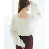 キラキラドロストメッシュニット | MAJESTIC LEGON  | 詳細画像7 