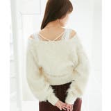 ふわふわカシュクールニット | MAJESTIC LEGON | 詳細画像7