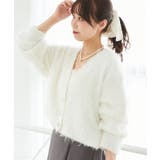 ふわふわVネックショートカーデ | MAJESTIC LEGON  | 詳細画像15 