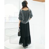 ふわふわVネックショートカーデ | MAJESTIC LEGON  | 詳細画像34 