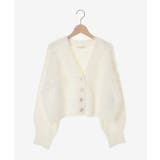 ふわふわVネックショートカーデ | MAJESTIC LEGON  | 詳細画像38 