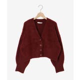 ふわふわVネックショートカーデ | MAJESTIC LEGON  | 詳細画像40 