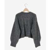 ふわふわVネックショートカーデ | MAJESTIC LEGON  | 詳細画像42 