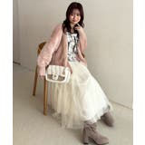 キラメキシャギーミディカーディガン | MAJESTIC LEGON  | 詳細画像13 