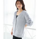 キラメキシャギーミディカーディガン | MAJESTIC LEGON  | 詳細画像27 