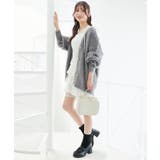 キラメキシャギーミディカーディガン | MAJESTIC LEGON  | 詳細画像33 