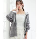 キラメキシャギーミディカーディガン | MAJESTIC LEGON  | 詳細画像35 