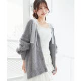 キラメキシャギーミディカーディガン | MAJESTIC LEGON  | 詳細画像36 