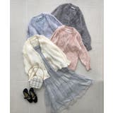 キラメキシャギーミディカーディガン | MAJESTIC LEGON  | 詳細画像39 