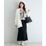 キラメキシャギーミディカーディガン | MAJESTIC LEGON  | 詳細画像5 